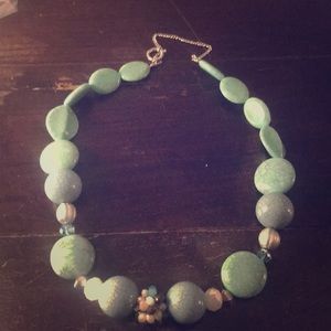 Big beaded turquoise pearl jewelry collection